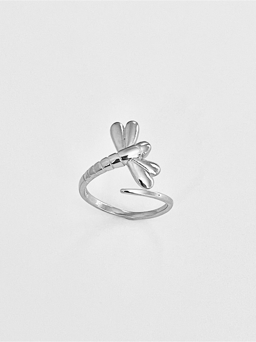 💕TOP SELLER💕Sterling Silver Wraparound Dragonfly Ring, Spirit Bug Jewelry Rings - Picture 13 of 13